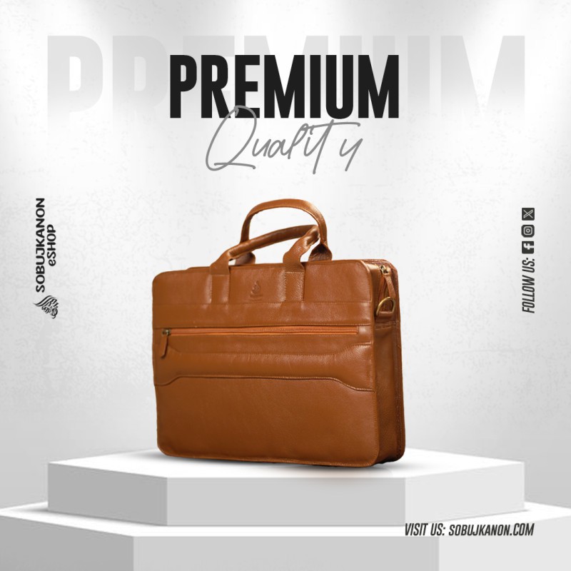 SOPON PREMIUM LAPTOP BAG | SOBUJKANON | MEDIUM